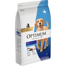 OPTIMUM Adult Dry Dog Food Chicken, Vegetables & Rice 3kg Bag image