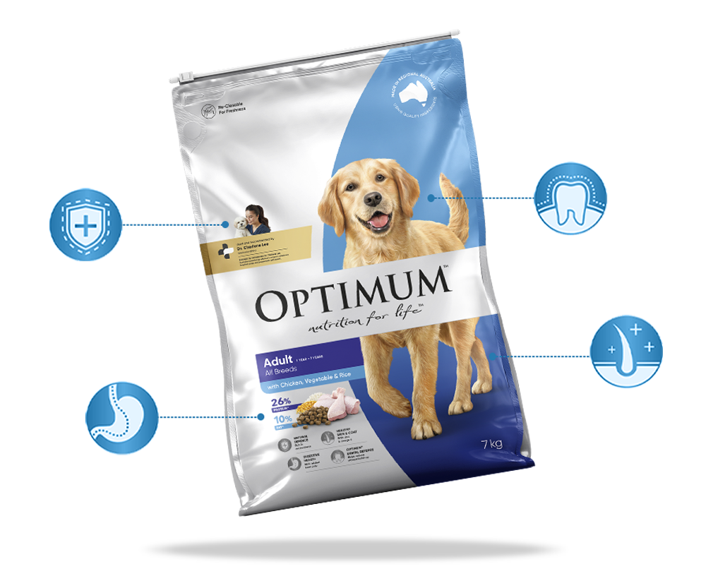 Optimum new chicken packshot
